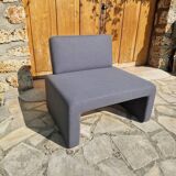 Fauteuil, chauffeuse design Italien Tacchini Labanca
