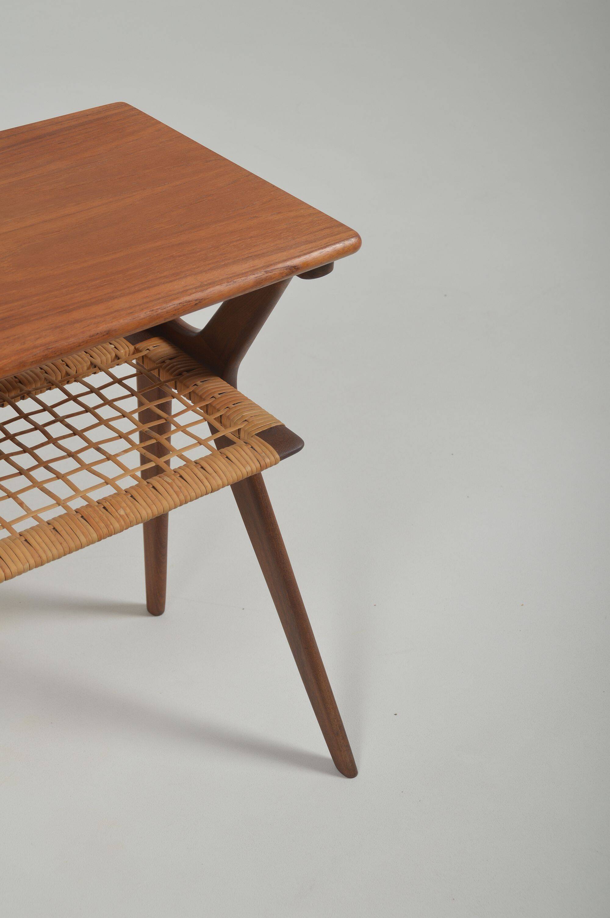 Danish nesting tables designed by Johannes Andersen for Silkeborg, 1960s