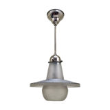 Mercurized and sandblasted glass suspension
