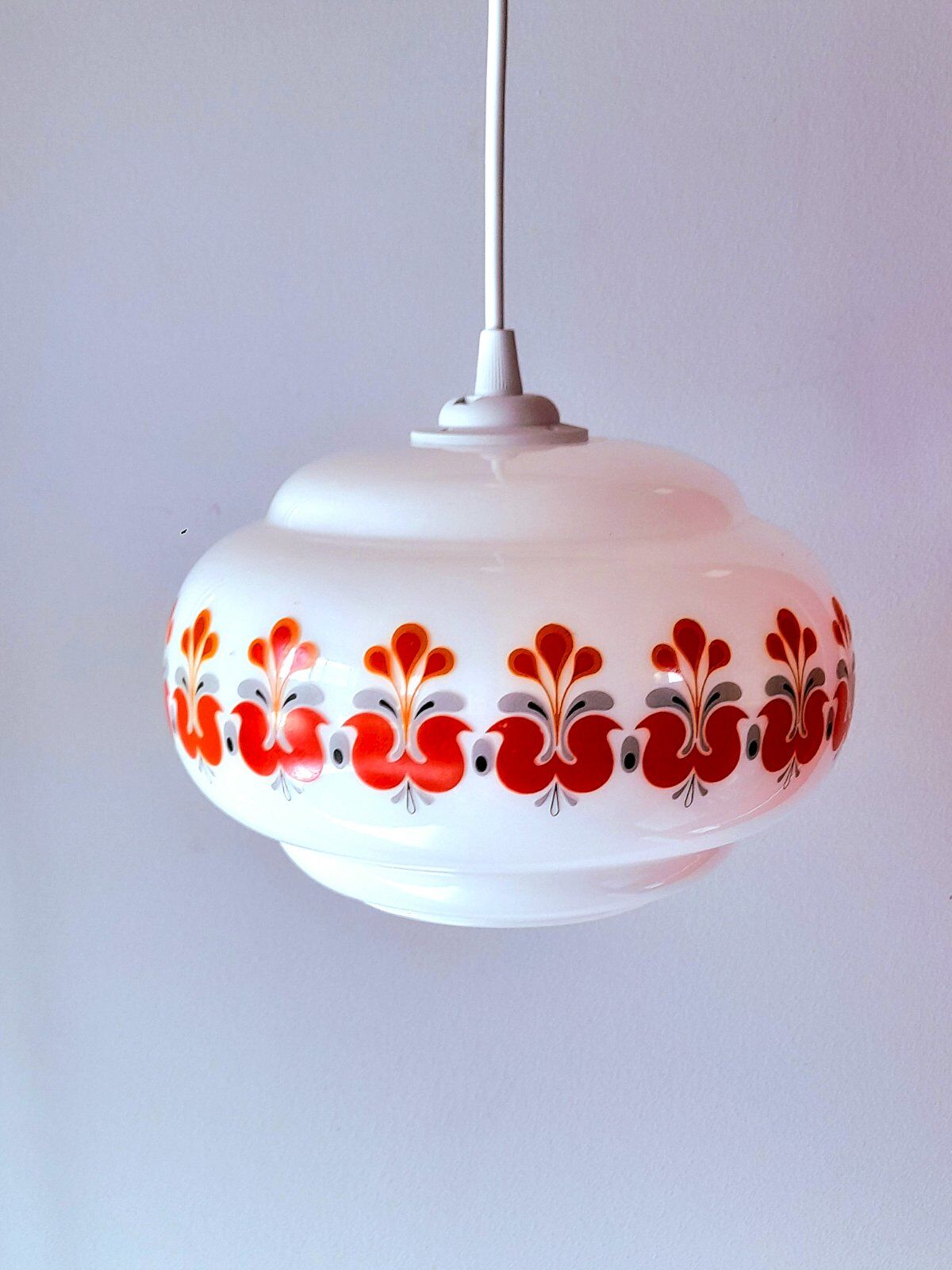 Suspension in opaline screen printing 1970