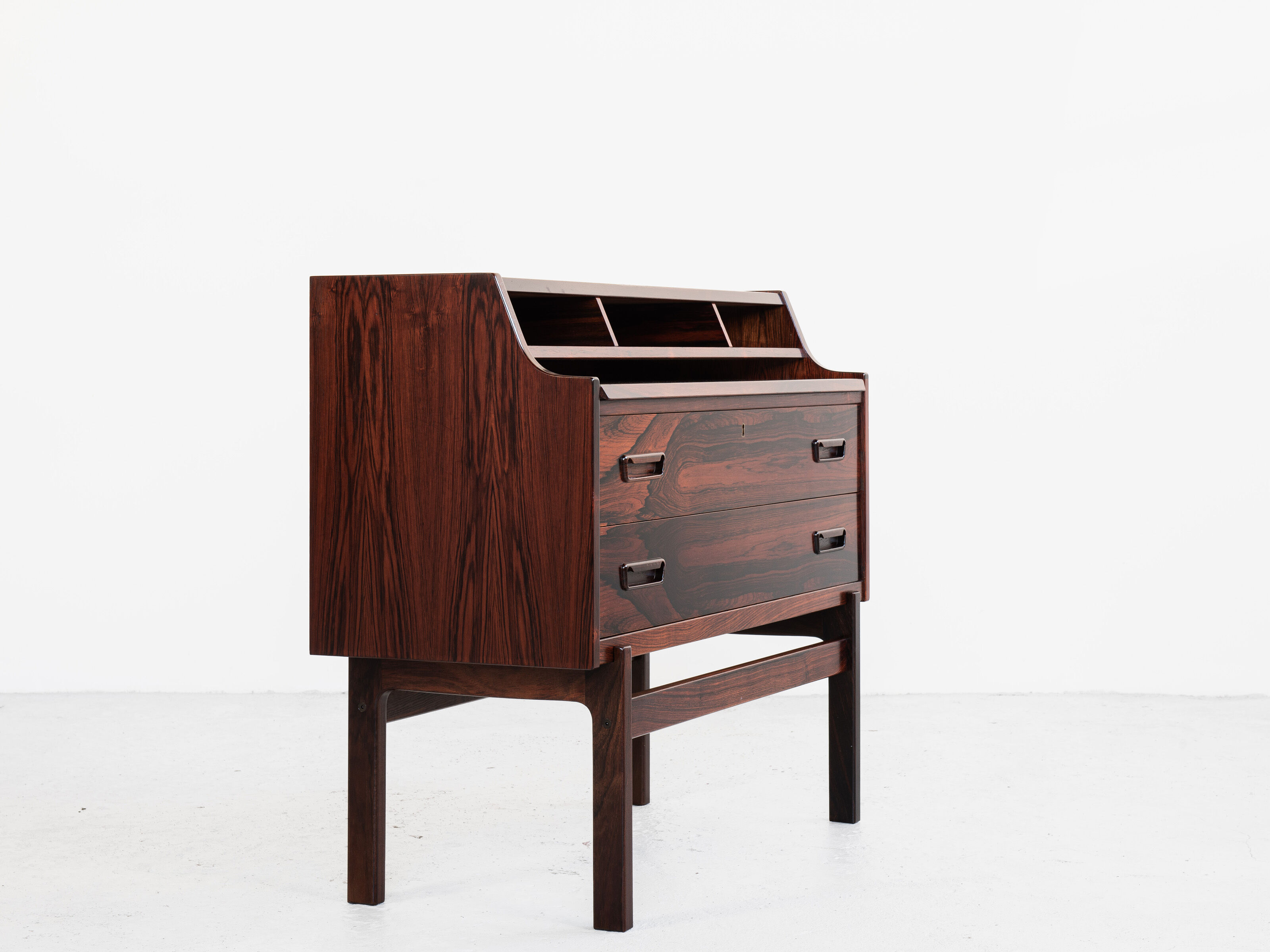 Secretary in rosewood by Arne Wahl Iversen for Vinde Møbelfabrik 1960s