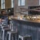 Prototype de bar – Brasserie Les Haras (2013) – Pièce unique en acier