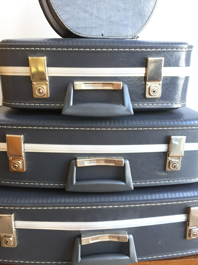 "Hotesse de l'air" suitcases - Air France, 1960