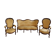 Ensemble de salon Napoléon III – canapé et 2 fauteuils, XIXᵉ siècle