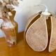 Lotus flower suspension in vintage cork