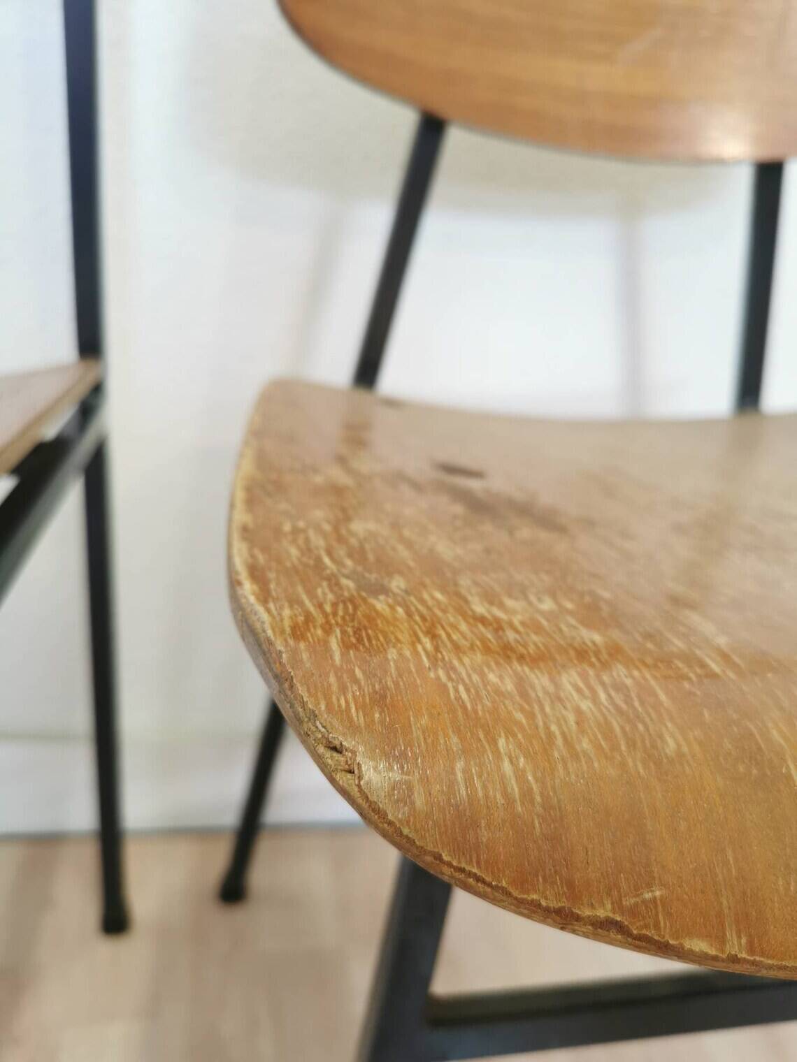 Vintage Stol Kamnik Wooden Dining Chairs - 1970s Yugoslavia - Set of 4