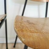 Vintage Stol Kamnik Wooden Dining Chairs - 1970s Yugoslavia - Set of 4