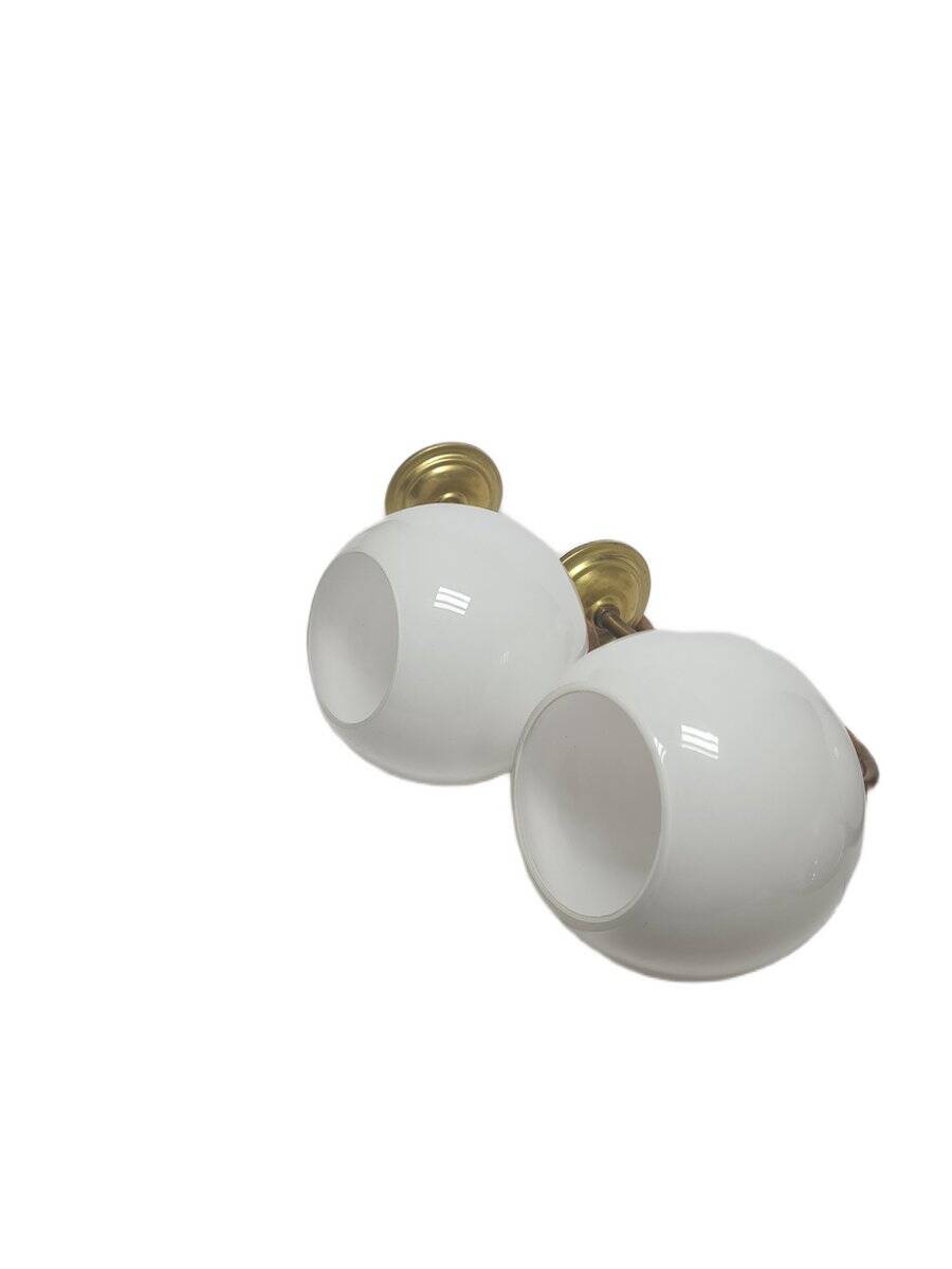 Art Deco sconces, Poland, 1950s, set of 2