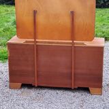 Vintage 1960s mahogany dressing table chest of drawers