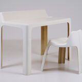 Study" desk and chair set by Patrick Gingembre 1971