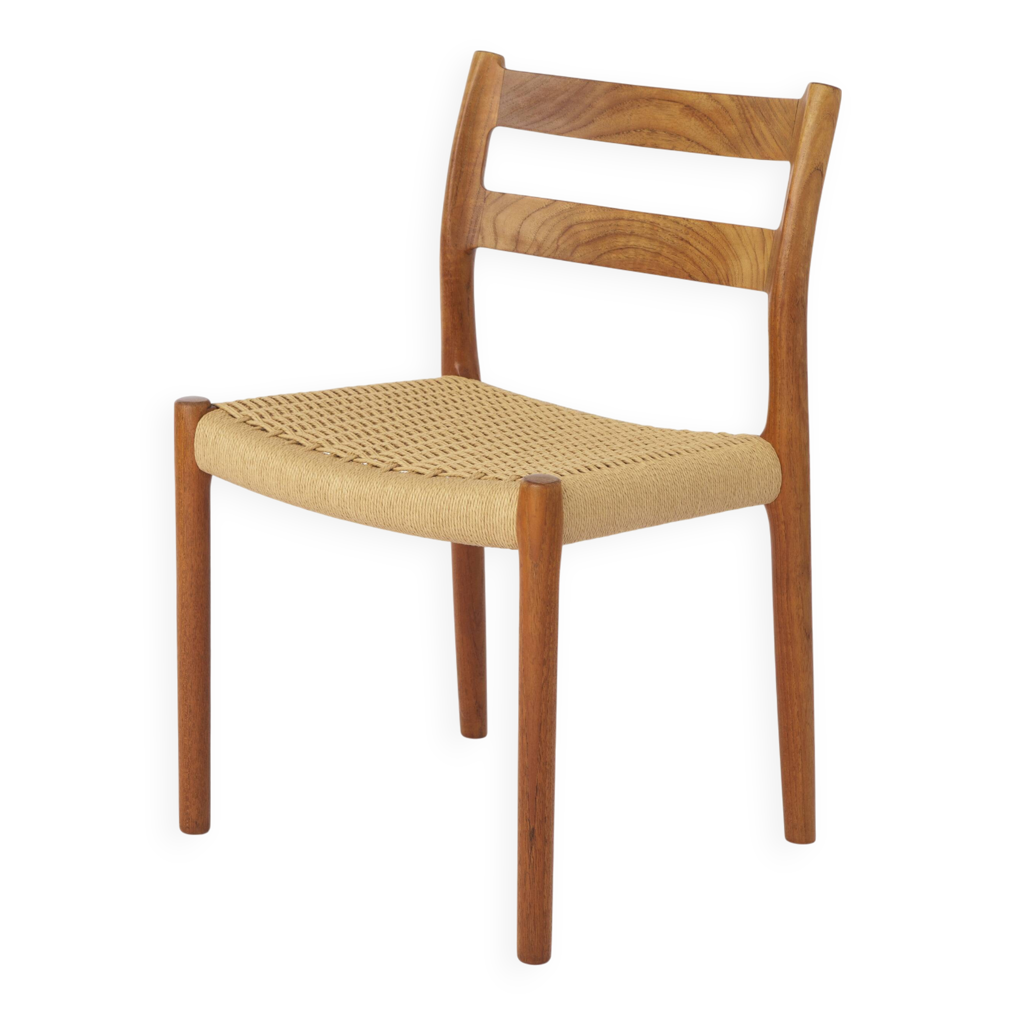 Niels Otto Møller Model 84 Chair | 1 of 8 Available | Danish Teak, 1970s