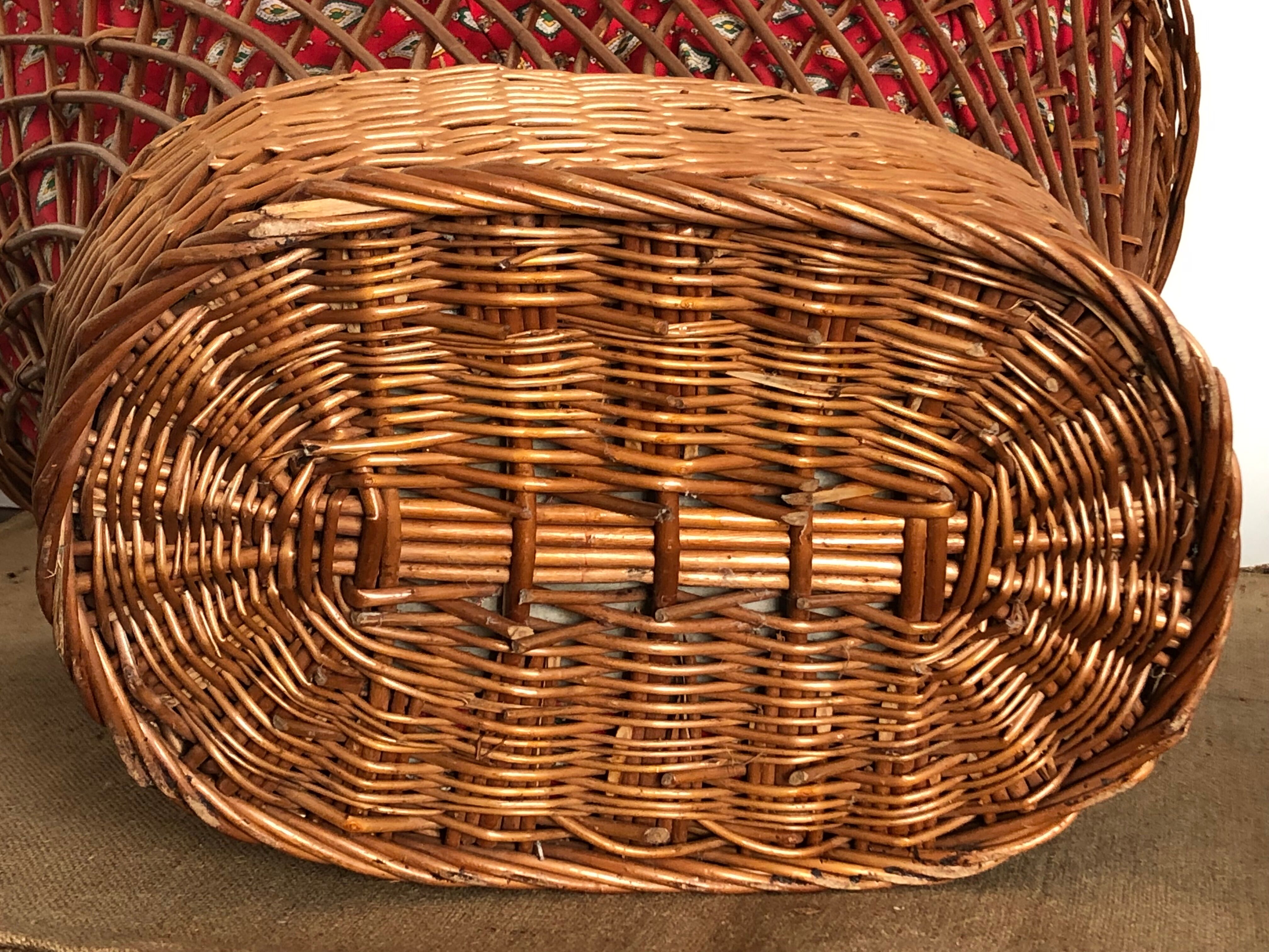 Braided Wicker Basket - XXL Format