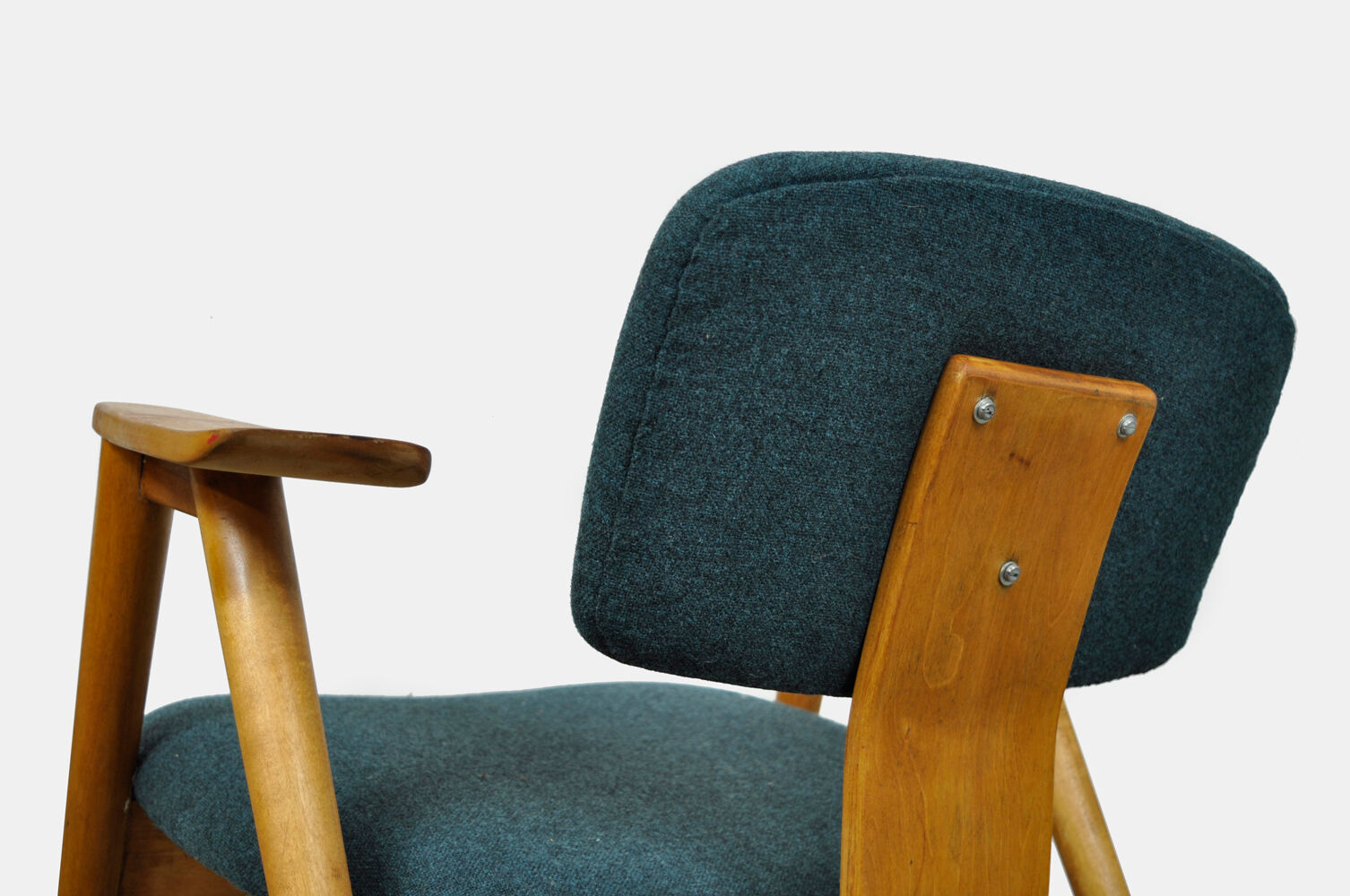 Mid-century set of two Birch armchairs FT14 by Cees Braakman for Pastoe, 1950s