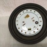 Plafonnier en verre et base laiton ancien vintage luminaire lampe