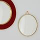 Lot de 3 miroirs bombés / convexe / oeil de sorcière artilux vintage 1960s