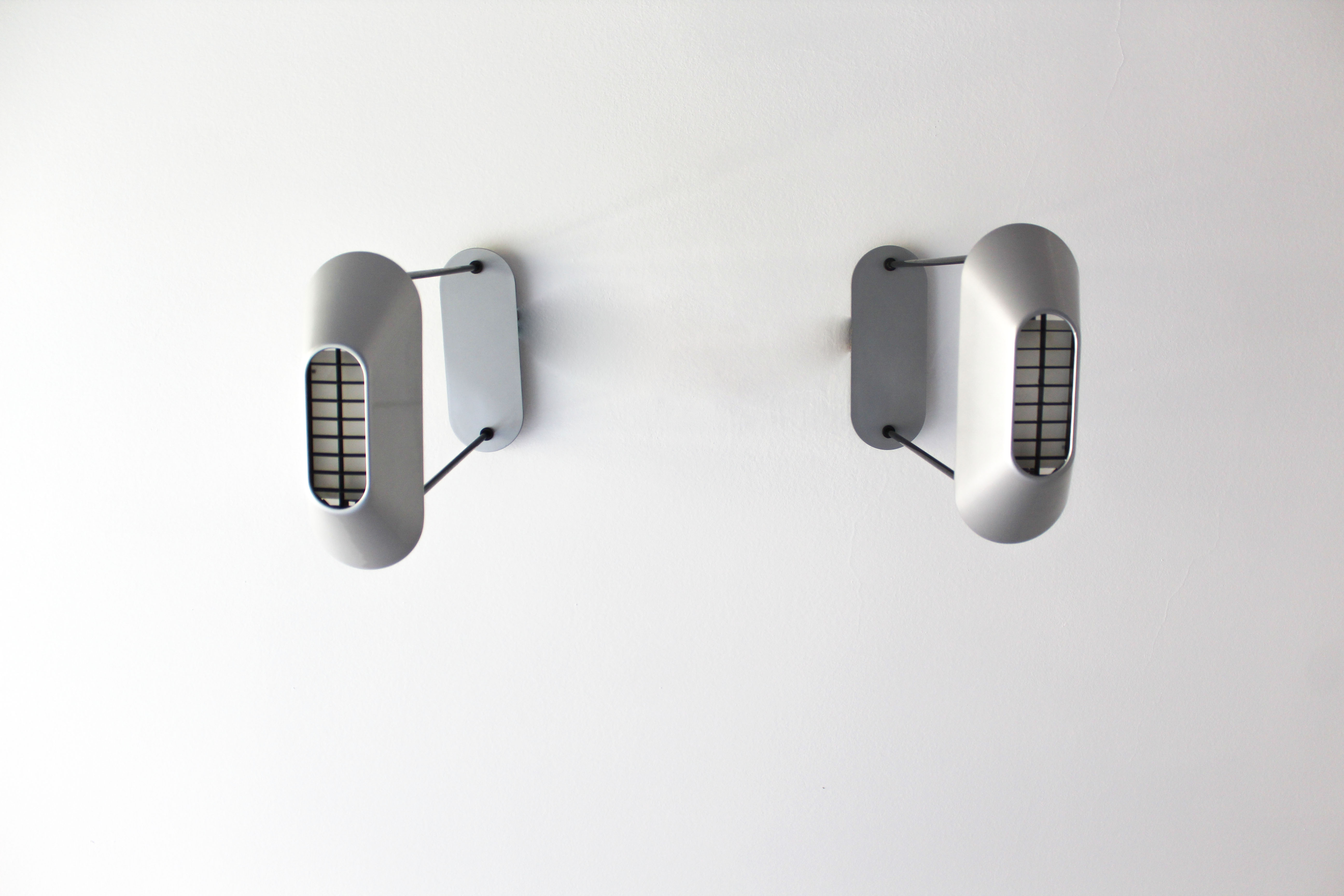 Pair of Artemide chandeliers, model Sidone Designer De Pas - D'urbino -Lomazzi Italia anni 80'