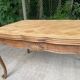 Table à manger Louis XV extensible XVIIIème rénovée en chêne massif 230cm