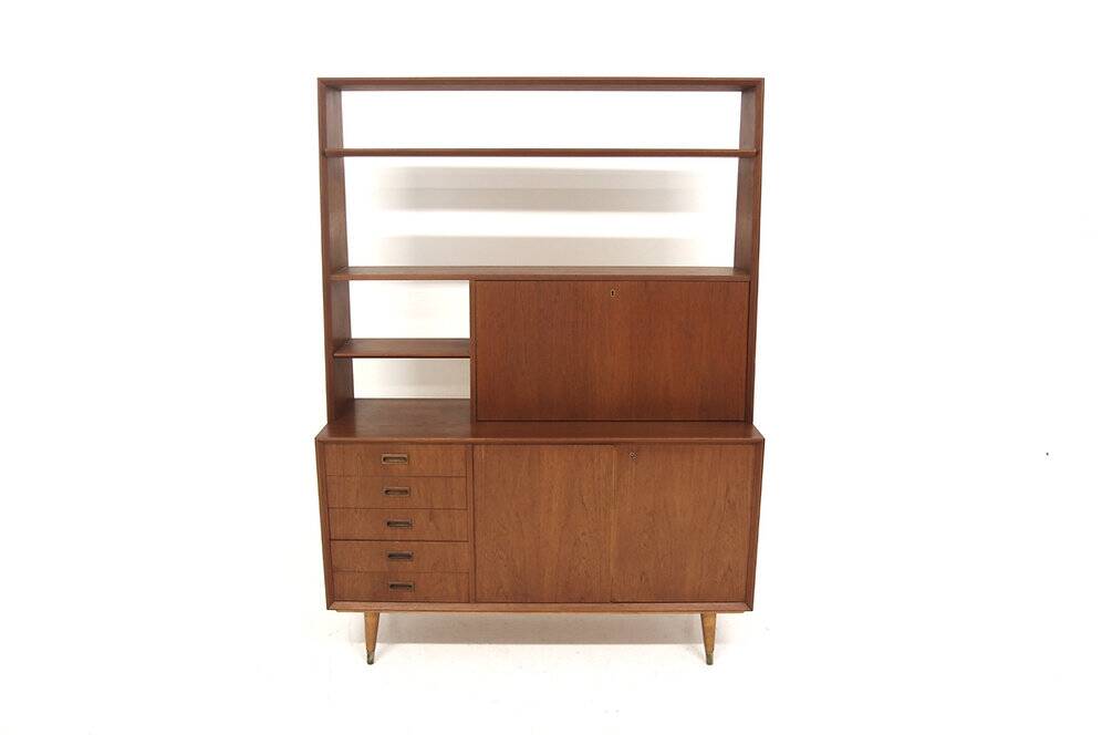 Scandinavian teak secretary, Sweden, 1960
