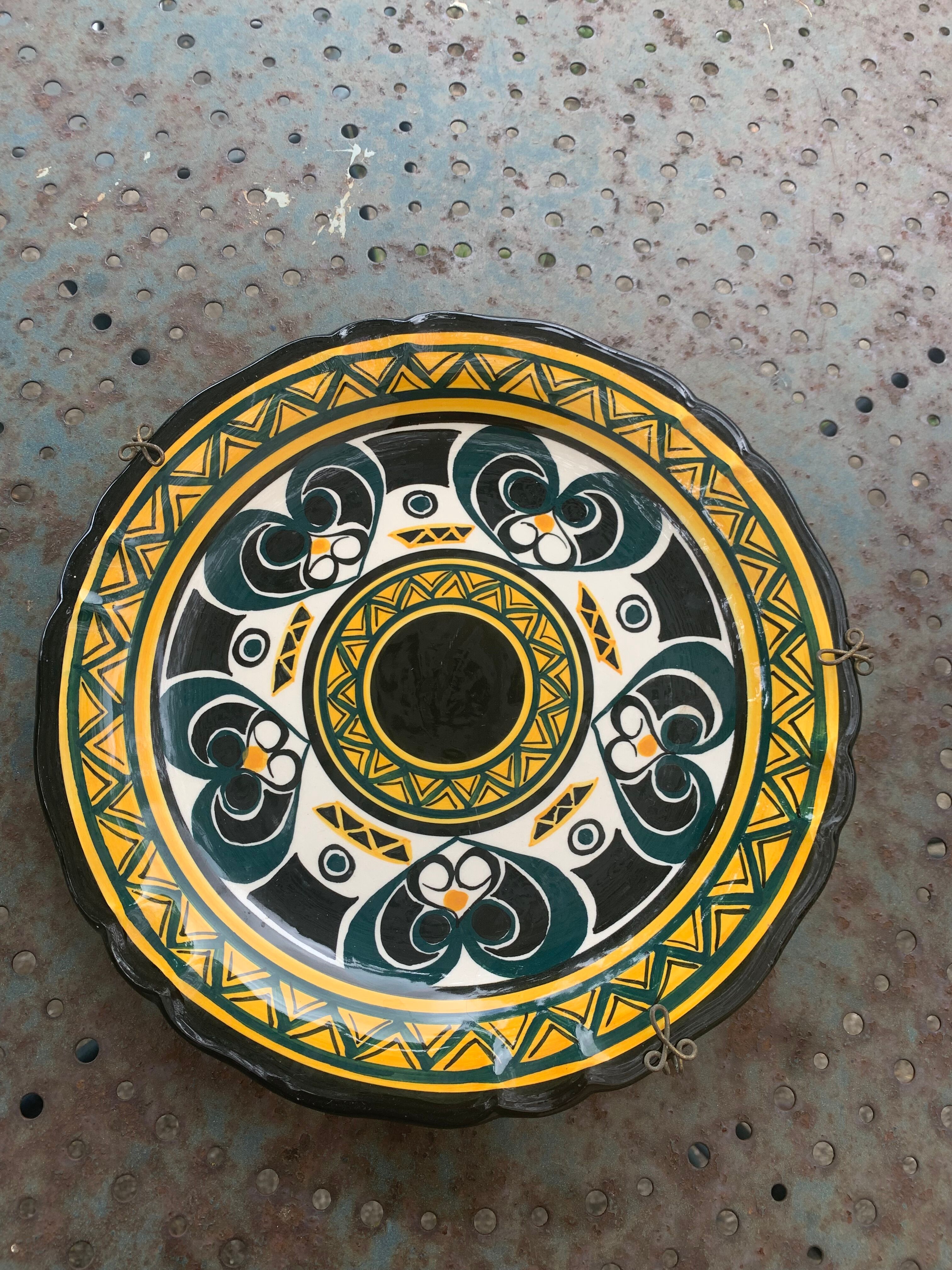 Plate in ceramic of St Jean de Bretagne