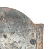 Cast iron fireplace plate