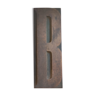 Typographer Letter B