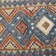 small Handmade wool kilim 44x30cm