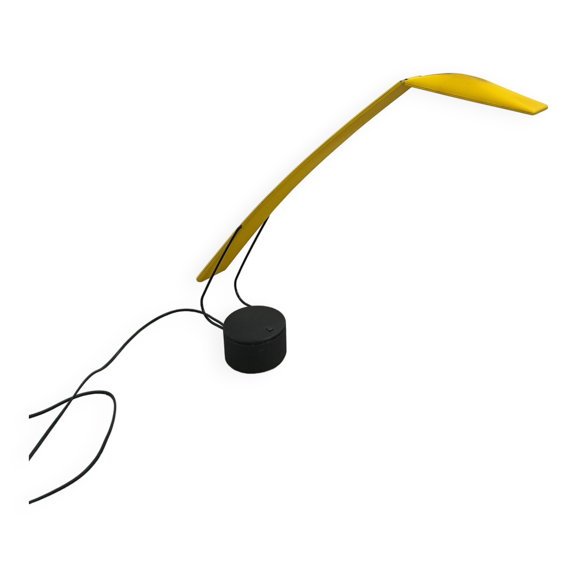 Gele Dove lamp Mario Barbaglia en Marco Colombo PAF studio