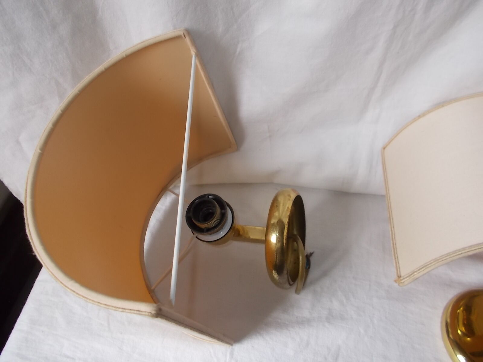 Pair of vintage wall sconces