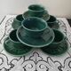 Service de 6 tasses et soucoupes années 50