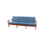 Wikkelsø 3-seater sofa from the mid-century | Teak | Vintage from the 1960s