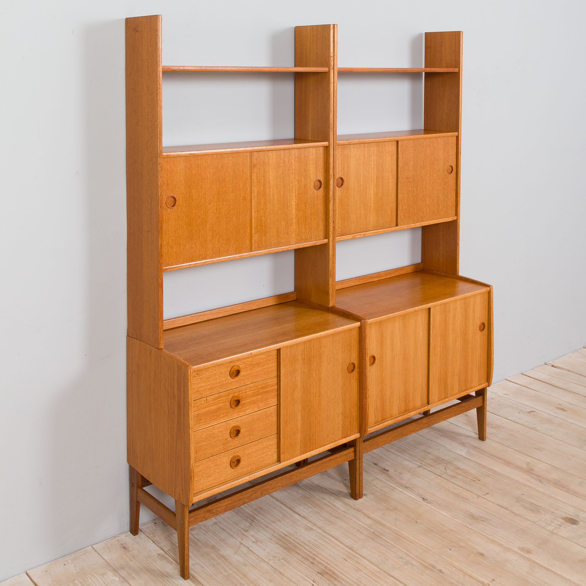 Scandinavian bookcase by John Texmon for Blindhe