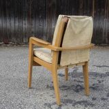 Chair bridge model FS 106 by Pierre Guariche, Airborne edition, circa 1950.