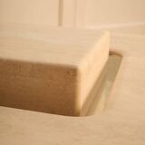 Saturn travertine table