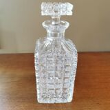 Cut crystal whiskey decanter
