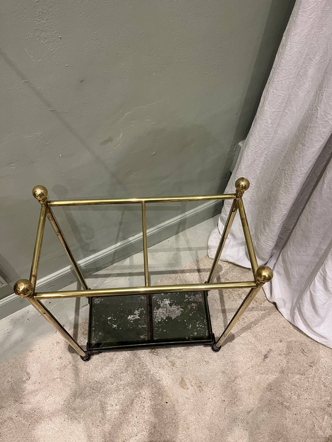 Brass umbrella stand 1930