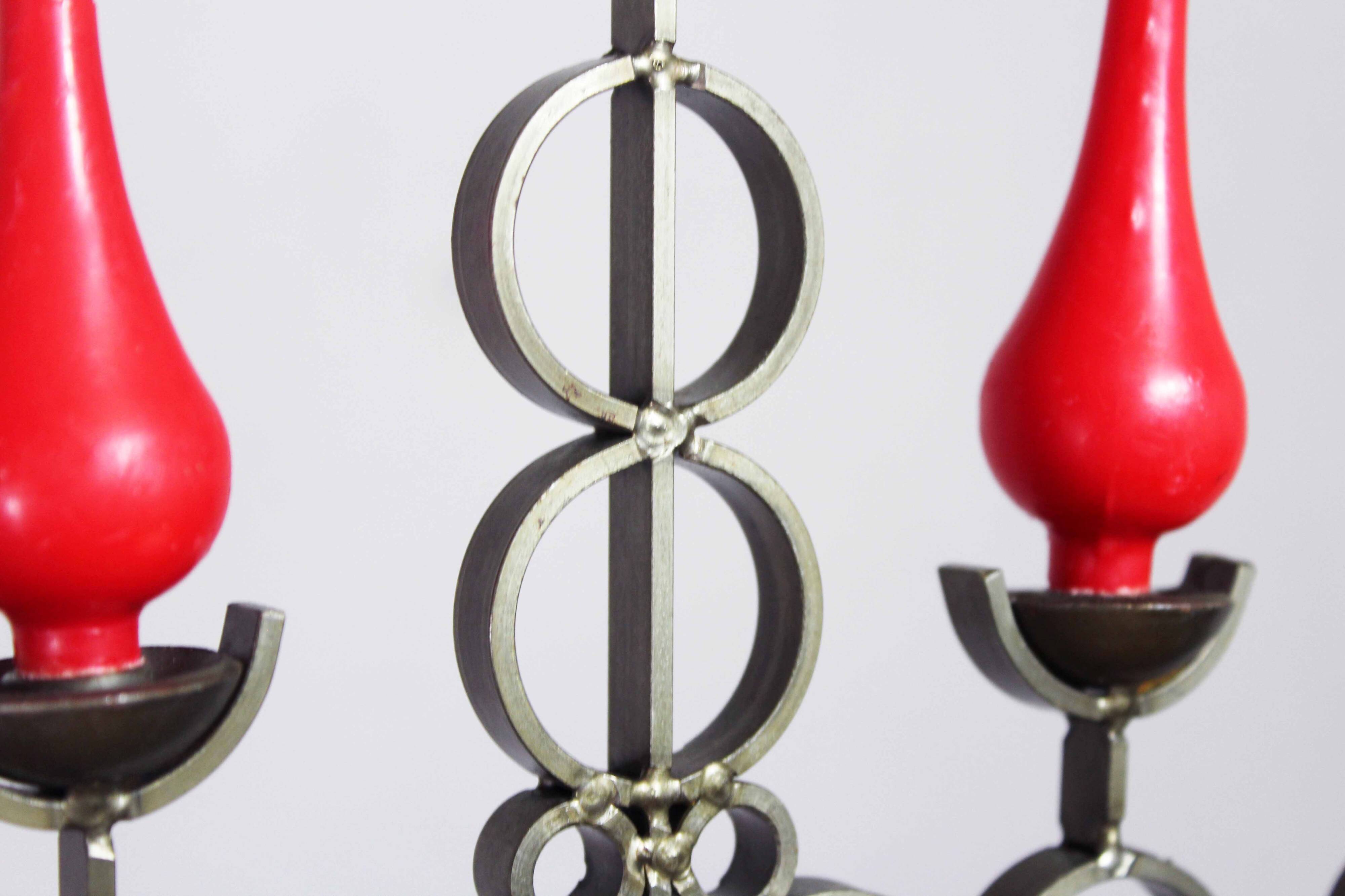 Scandinavian hanging candle holder
