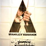 Original cinema poster "Mechanical Orange" 1972 Stanley Kubrick, McDowell...