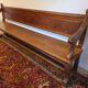 Antique oak castle bench – Rustic Style / 19th Century