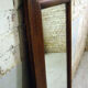 Framed mirror in wood - 164x76cm
