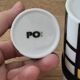 Set of 4 Mondrian design mugs