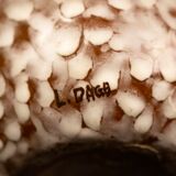 Red glazed stoneware candy dish by Louis Dage - circa 1920 - H 15 cm