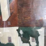Framed oil “mill” 1981