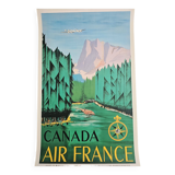 Air france - canada poster
