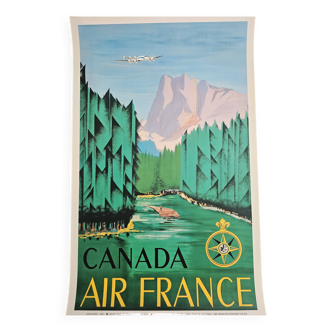 Air france - canada poster