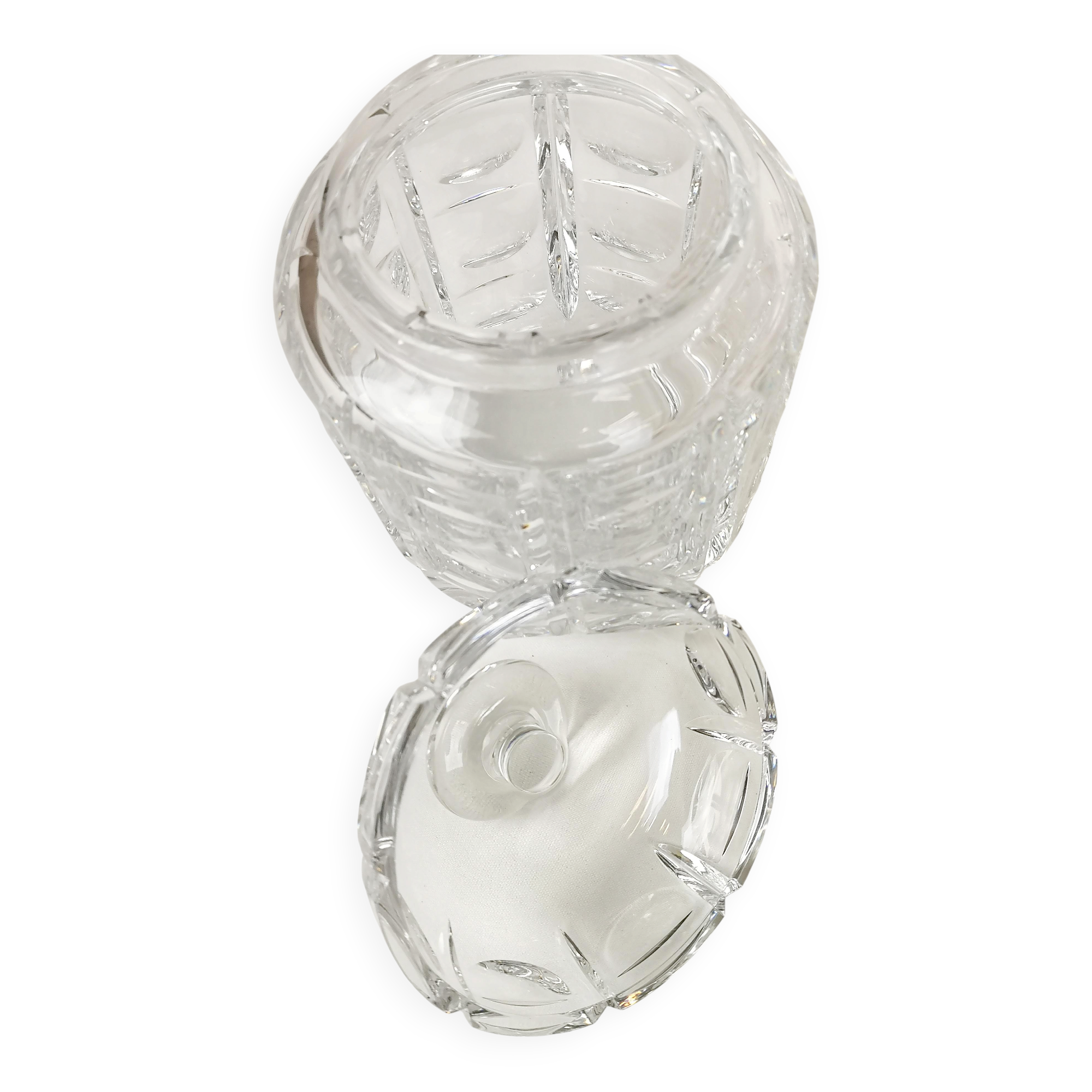 Set of 3 Art Deco crystal pieces Orrefors Simon Gate Sweden