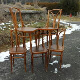 Set of 5 bistro chairs