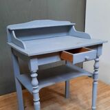 Bureau en bois peint