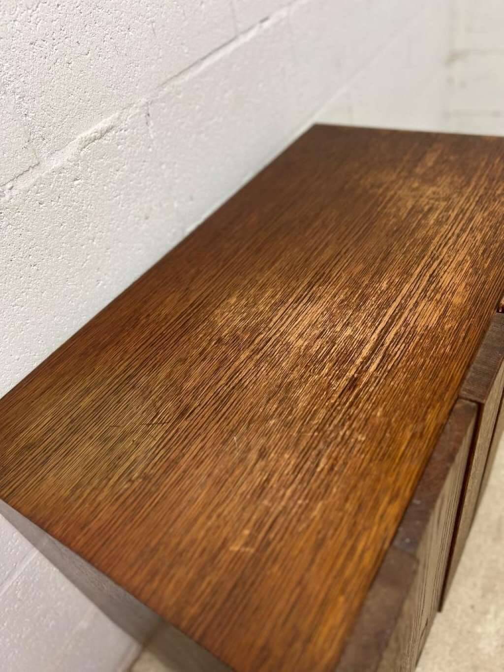 Vintage oak wall cabinet / wall cabinet / floating furniture