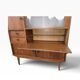 Vitrine vintage en bois / armoire / meuble mural