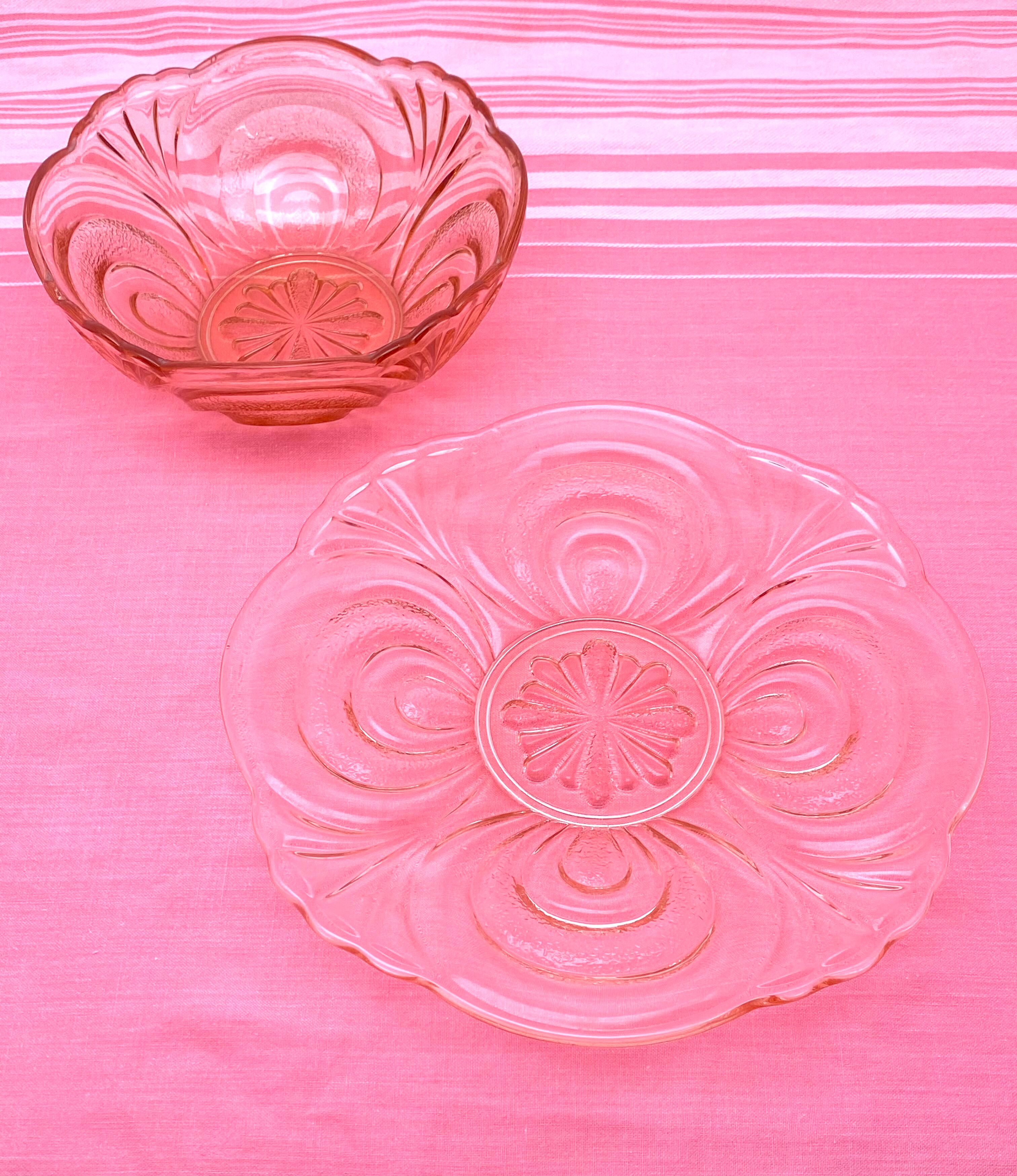 Duo salad bowl and dish